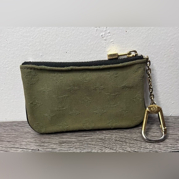 Green Louis Vuitton key cles key pouch key chain - Picture 4 of 7